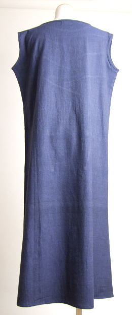 藍色ワンピース　大きいサイズ　Kaya Boutique レディースファッション通販　トップス　コットンワンピース