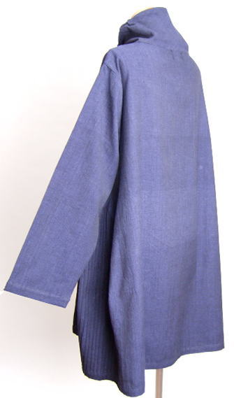 紺色　大きいサイズ　Kaya Boutique レディースファッション通販　アウター コットンジャケット